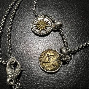 Clocks & Colours Land Ho! Necklace Brass inlay